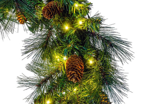 Mixed Noble Wreath Wreaths & Garland Lights for Christmas