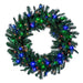 Sequoia Fir Wreath Wreaths & Garland Lights for Christmas 36" Multi 