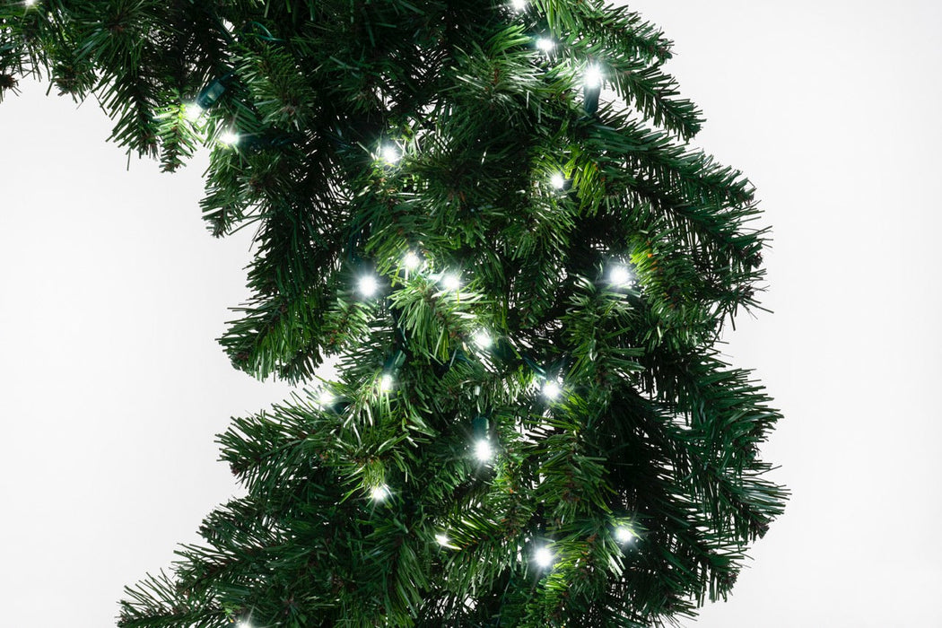 Sequoia Fir Wreath Wreaths & Garland Lights for Christmas