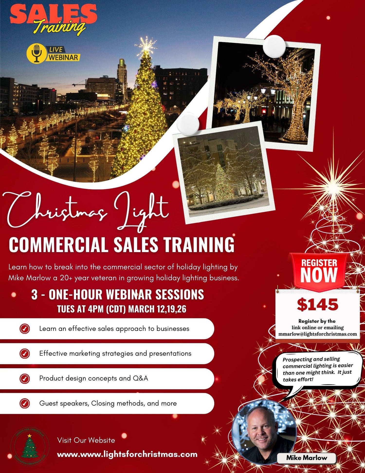 Commercial Sales Training by Mike Marlow