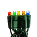 LED 5MM 50L Convex 4-6" Spacing Light Sets Lights for Christmas Multi 