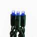 LED 5MM 50L Convex 4-6" Spacing Light Sets Lights for Christmas Blue 