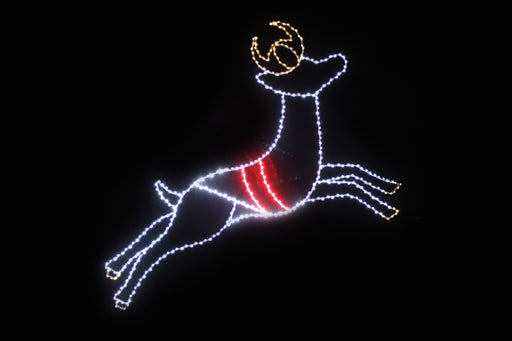 Reindeer Flying Lights for Christmas 