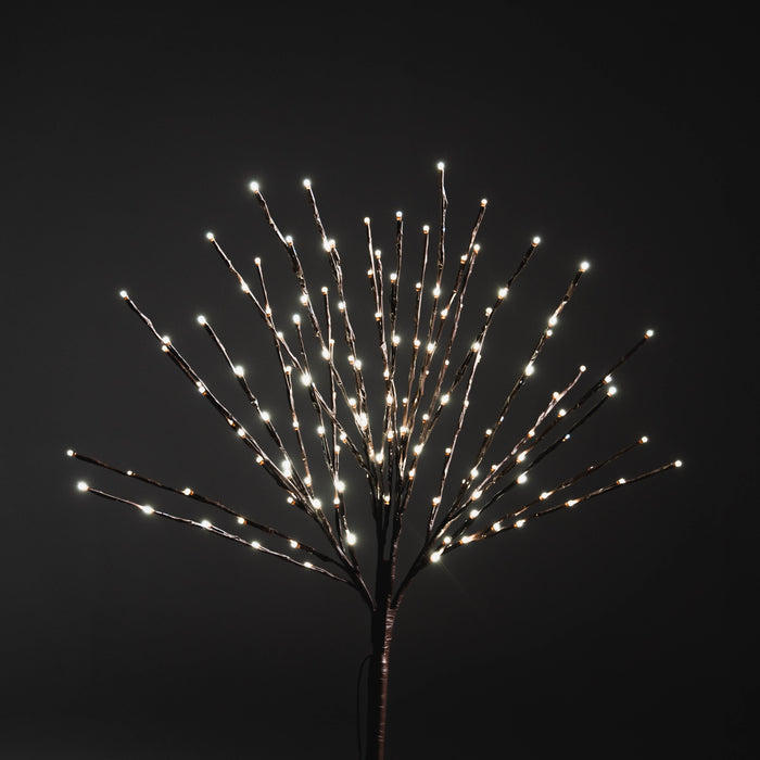 LED 36" Glimmer Spray Spheres Lights for Christmas Pure White 