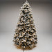 Noble Fir Deluxe Christmas Tree Trees Lights for Christmas 8' Frosted Tips Warm White 