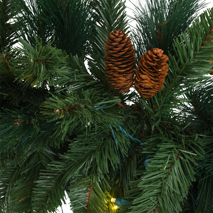 Mixed Noble Garland Wreaths & Garland Lights for Christmas 