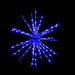 3D Starburst Lights for Christmas Blue 15 