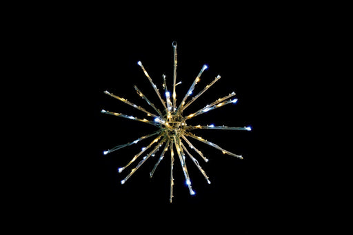 3D Starburst Lights for Christmas Champagne 15 