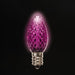 C7 LED Bulbs (25 Bulbs) Bulbs Lights for Christmas Purple 