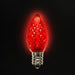 C7 LED Twinkle Bulbs (25 Bulbs) Bulbs Lights for Christmas Red 