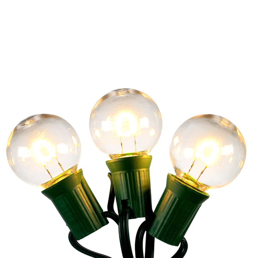 Vickerman 7 lumières à bulles multicolores sur fil vert 13' brin de lumière  de Noël 5 watts par ampoule 