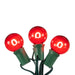 G40 LED Filament Bulb Bulbs Lights for Christmas Red 