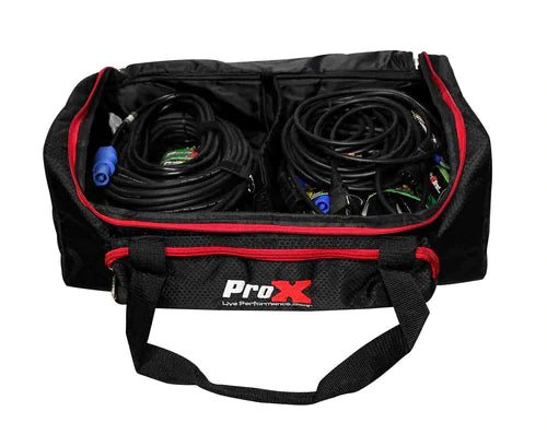 ProX PXB-270 Padded Accessory Bag Organization Lights for Christmas 