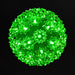 Retro Sphere - 6" Spheres Lights for Christmas Green 