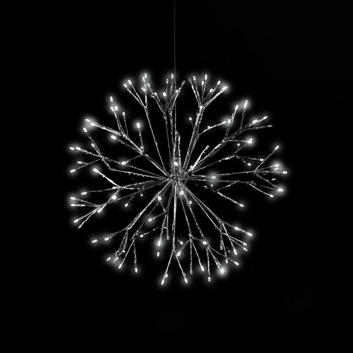 Ultrabrite Sphere Spheres Lights for Christmas 16" Pure White 