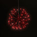 Ultrabrite Sphere Spheres Lights for Christmas 16" Red 