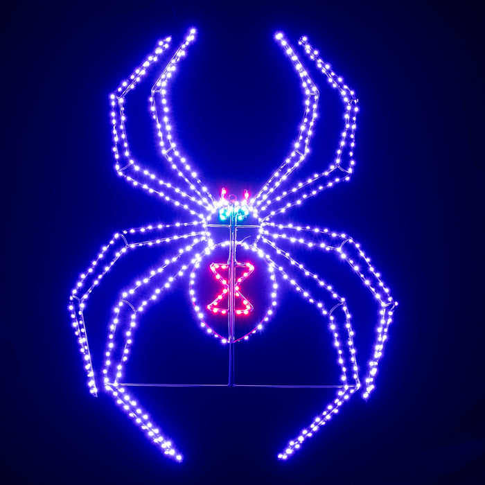 Black Widow Spider Wire Decor Wire Décor Lights for Christmas 