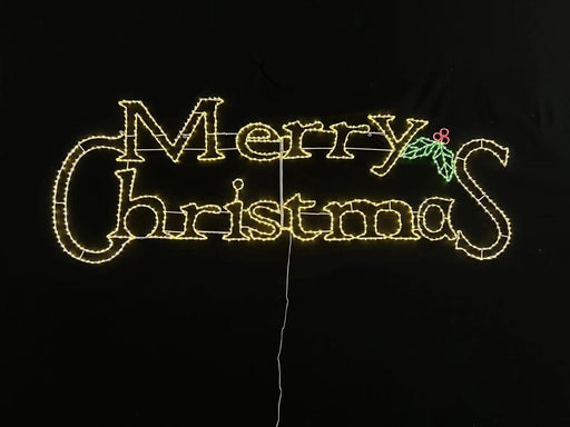 Merry Christmas Wire Décor Sign Wire Décor Lights for Christmas 