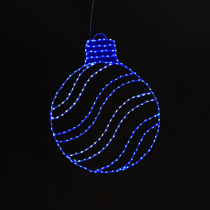 Round Ornament 30" Wire Décor Wire Décor Lights for Christmas Frozen 