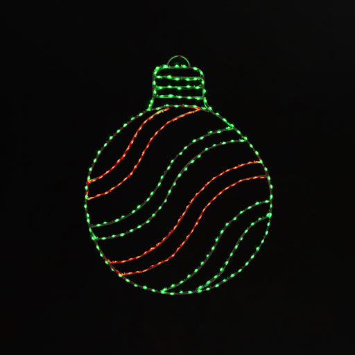 Round Ornament 30" Wire Décor Wire Décor Lights for Christmas Grinch 