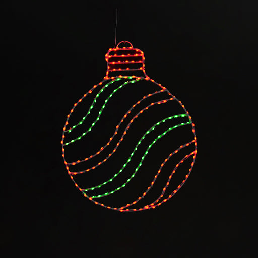 Round Ornament 30" Wire Décor Wire Décor Lights for Christmas Elf 