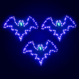 Small bat - set of 3 - 15" Wire Décor Lights for Christmas 