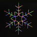 Snowflake 48" Wire Décor Wire Décor Lights for Christmas RGB 