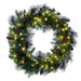 Mixed Noble Wreath Wreaths & Garland Lights for Christmas 30" Warm White 